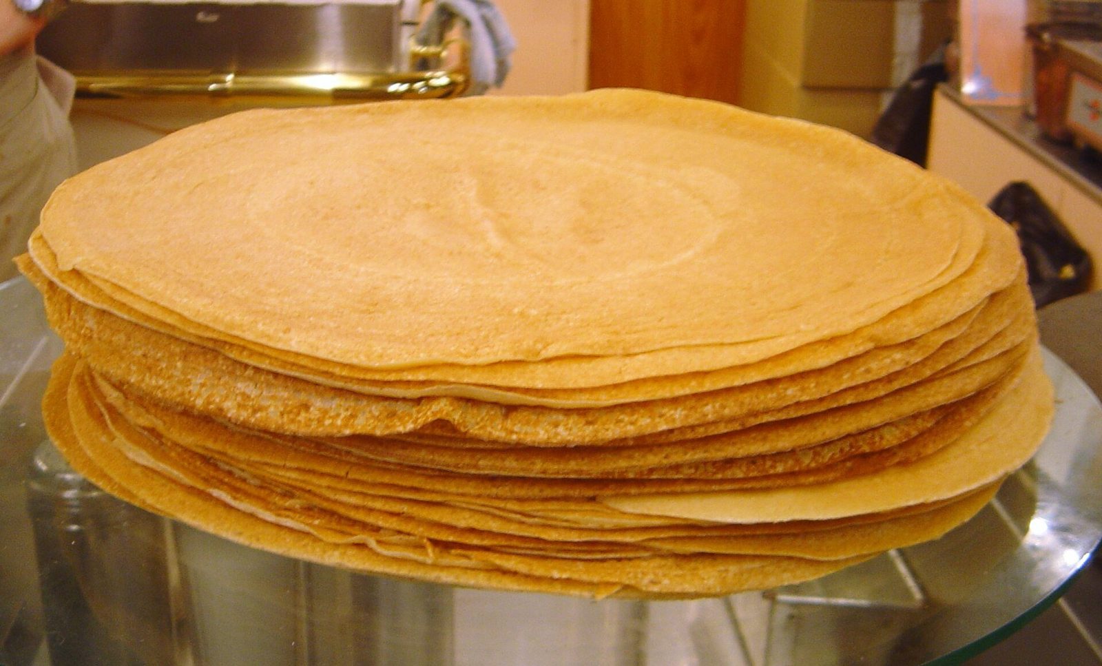 Crêpes fines au sarrasin et graines de lin