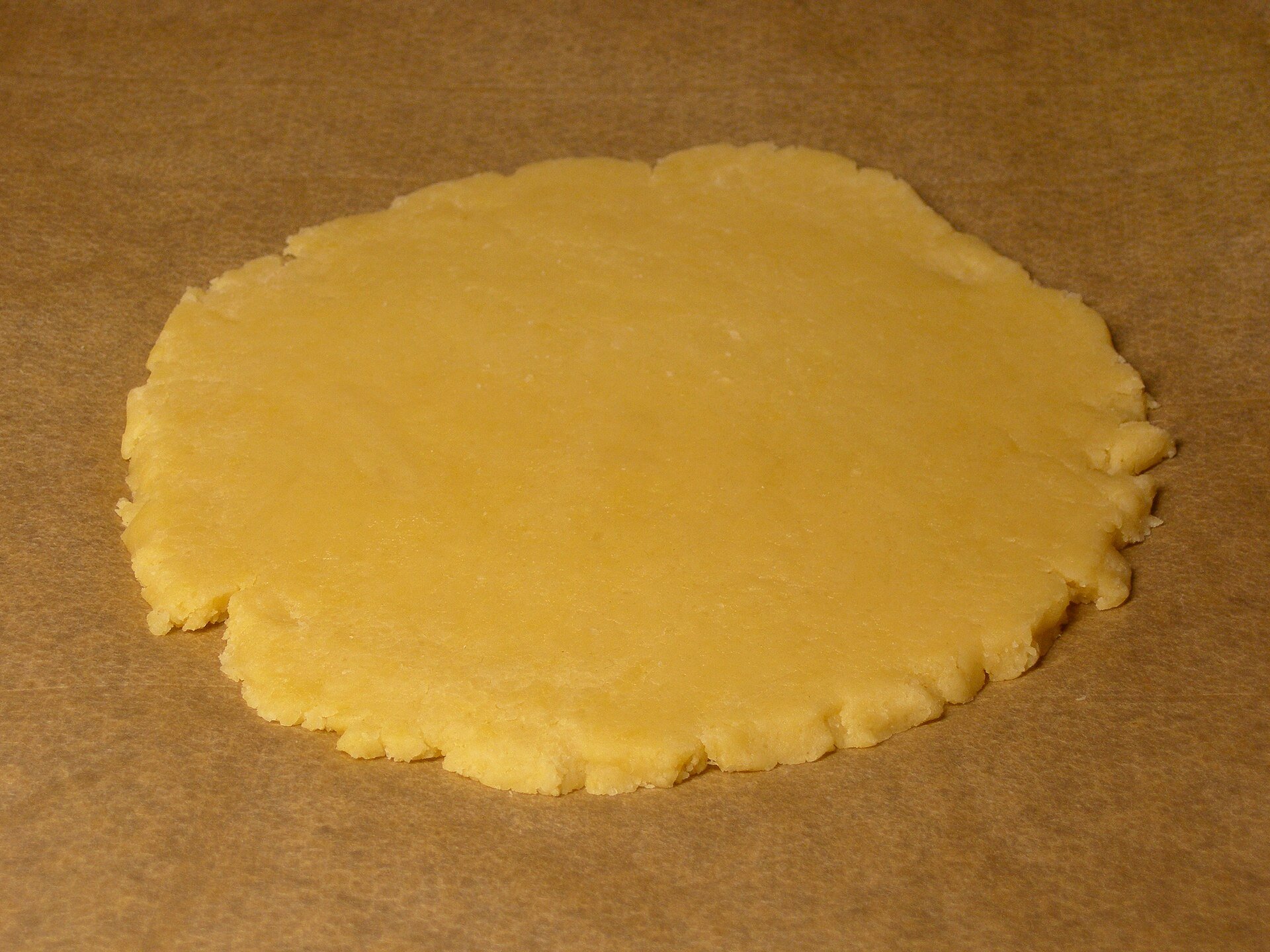 Pâte brisée sablée à la margarine végétale